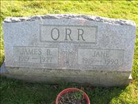 Orr, James C. and Jane